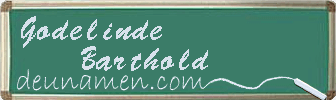Godelinde Barthold Visitenkarte